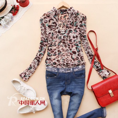 五一高调出游  狂野迷情豹纹单品