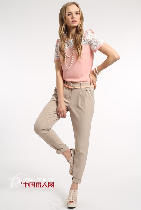 betu百图2013粉色拼接手法  轻松玩转春夏时尚