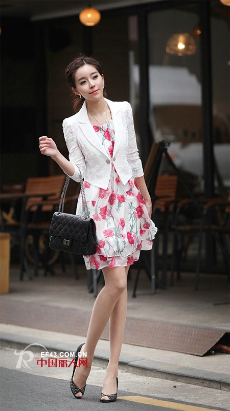 韩范甜美气质搭配盘点 春天搭配更百变