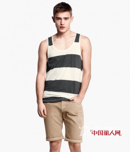 Bo Develius演绎2013年H&M夏季男装新款