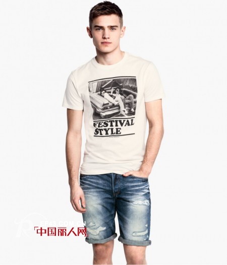 Bo Develius演绎2013年H&M夏季男装新款