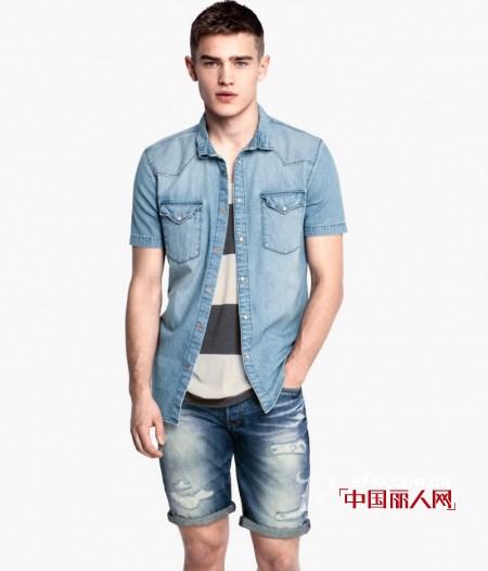 Bo Develius演绎2013年H&M夏季男装新款