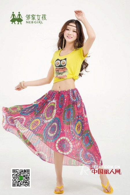 邻家女孩波西米亚异域风绚丽来袭