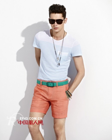 依米奴男装2013夏装新款 打造阳光型男
