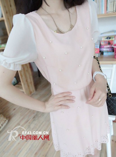 雪纺连衣裙 美丽从雪纺开始