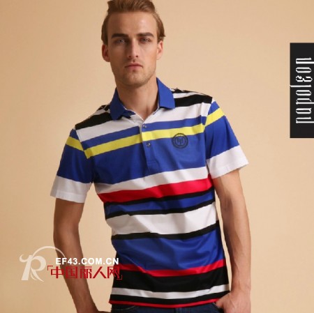 拿破仑男装夏日新款 条纹控的必备单品