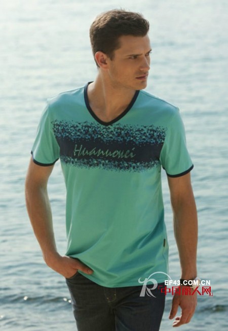 华诺威男装夏装新款 尽显休闲风尚