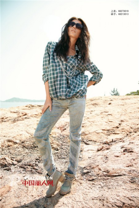 拓谷女装2013春夏款 演绎PUNK摇滚风最率性