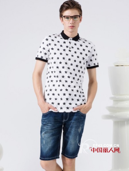 威曼男装夏季新款 夏日学院风来咯