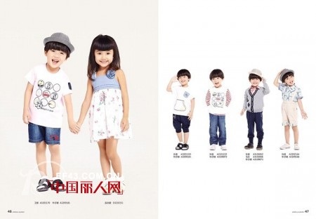 卓维乐童装告诉您如何搭配夏季不同颜色童装