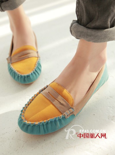 大爱豆豆鞋 可爱又甜美