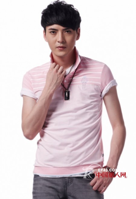 宾宝男装夏日新品 T恤也要玩花样