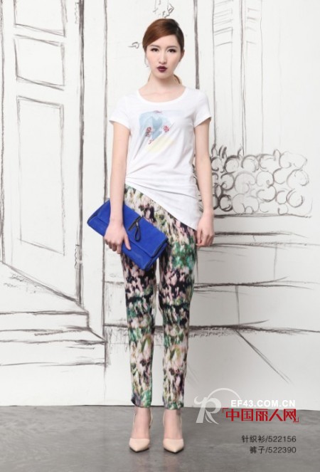 女性日记品牌女装2013新品  时尚印花今夏不容错过