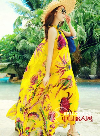 沙滩裙 度假也有范儿