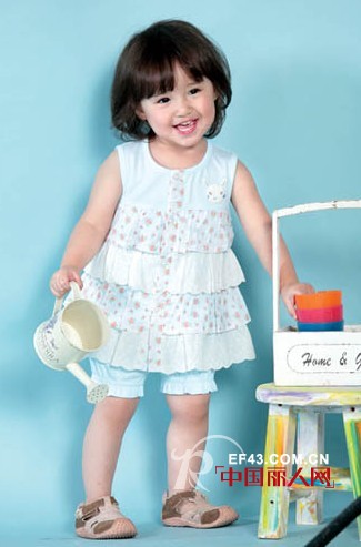 奇宝天地婴童装夏季新款 小宝宝服装首选品牌