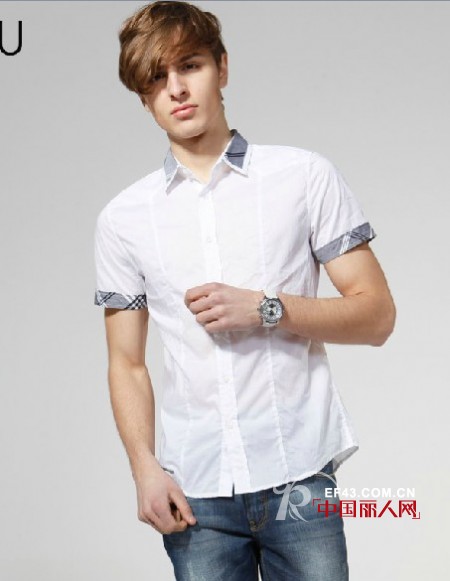 Egou男装新品  带你玩转短袖衬衫
