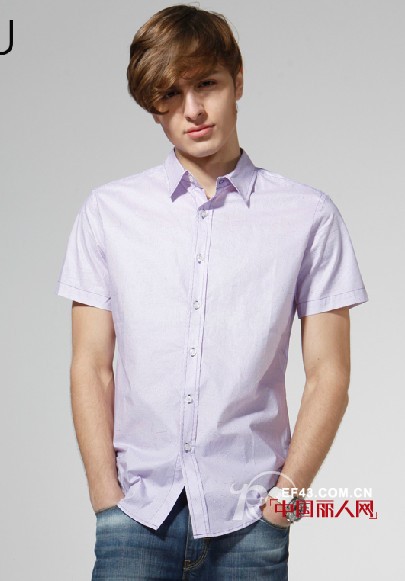 Egou男装新品  带你玩转短袖衬衫