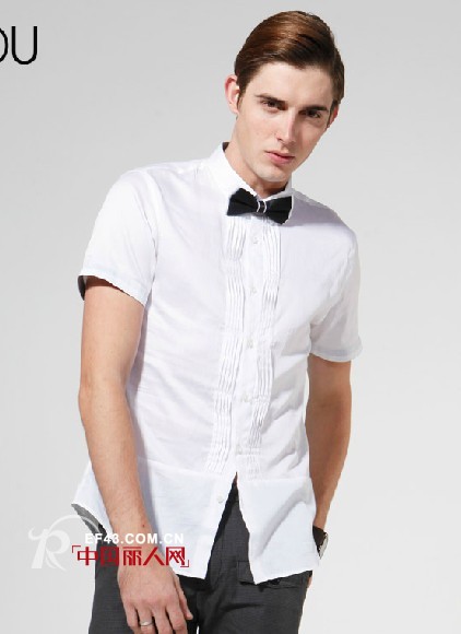 Egou男装新品  带你玩转短袖衬衫