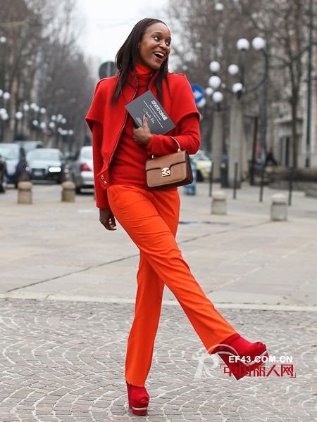 橘红风景线 你被街拍了吗?