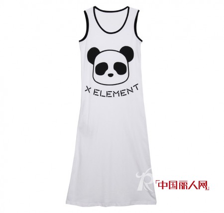 自然元素女装熊猫主题系列  简单中彰显时尚
