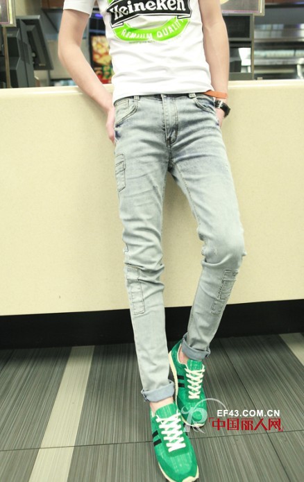 潮男最爱百搭牛仔裤  猛赚回头率~