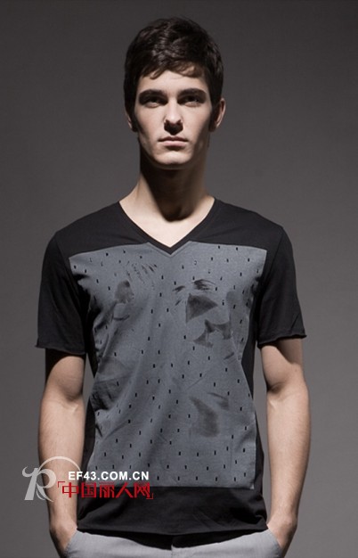 诺奇男装夏日新品T恤 时尚先生的至IN搭配