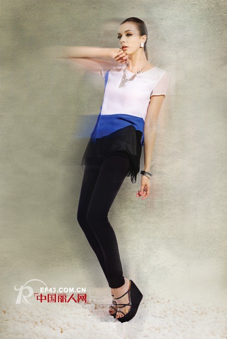 台绣女装 将不规则进行到底