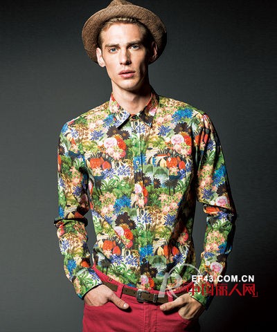 型男都爱装 衬衣也疯狂