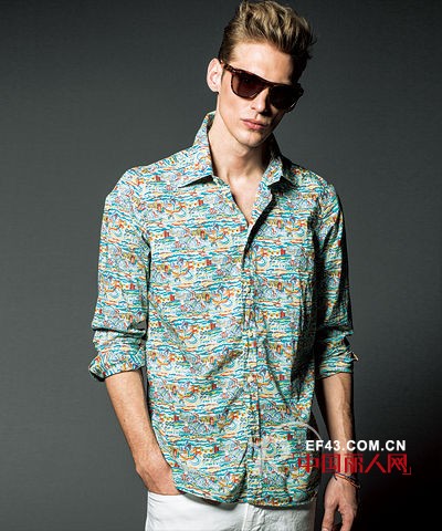 型男都爱装 衬衣也疯狂