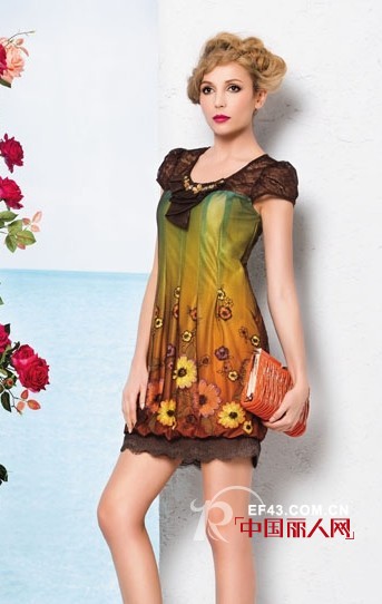 古贝莎女装 传递古典的欧式风韵美
