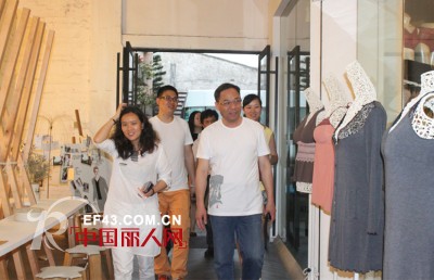 热烈欢迎中国内衣委员会彭会长一行莅临凯诗芬指导