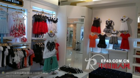 恭贺河南洛阳宜阳OK100童装连锁店隆重开业!
