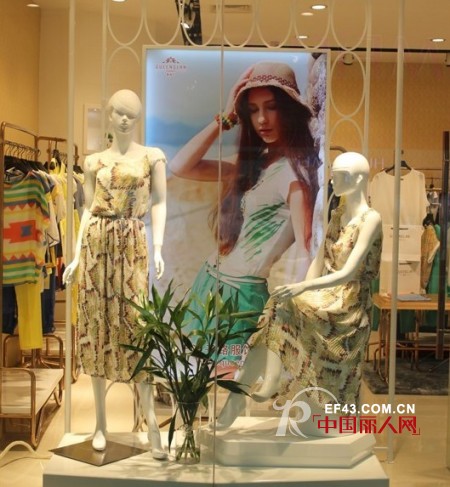 昆诗兰女装安徽铜陵店5月18日盛大开业