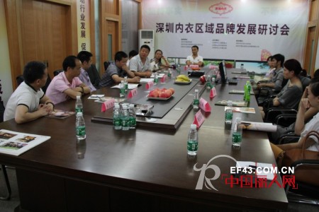 迪芬娜应邀出席深圳内衣品牌发展研讨会