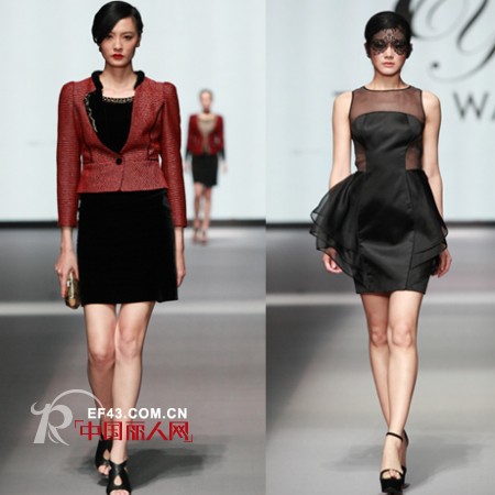 优美世界第七届“成功老板”杯服装秀场的精彩瞬间