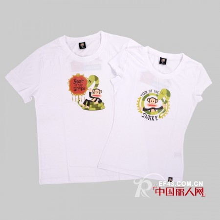 大儿童迎六一 大嘴猴情侣款T逆龄穿