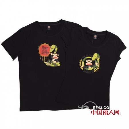 大儿童迎六一 大嘴猴情侣款T逆龄穿