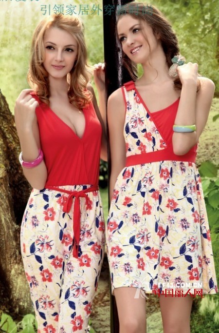 康居漫装2013春夏新品  引领家居服外穿新时尚