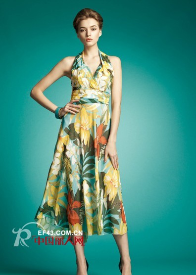 SUSSI古色女装新品 炫丽如夏花