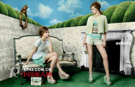 ochirly 2013夏季新品 三位超模带你轻松度夏