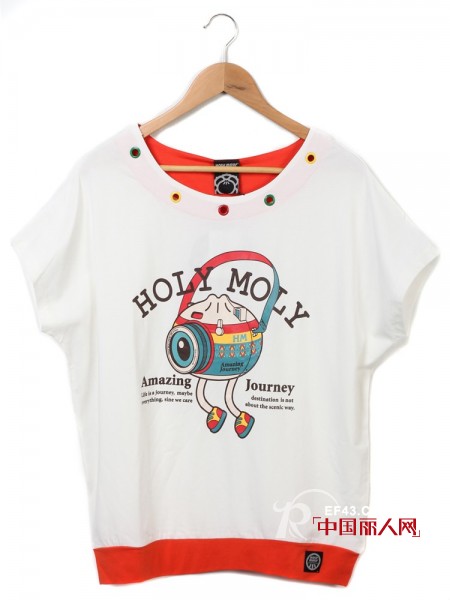 夏季最潮印花T恤哪里进货 Holymoly给你海量选择