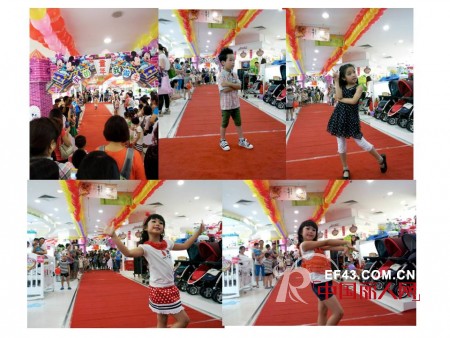 可可鸭童装“带上宝贝来看秀”活动之松岗天虹篇