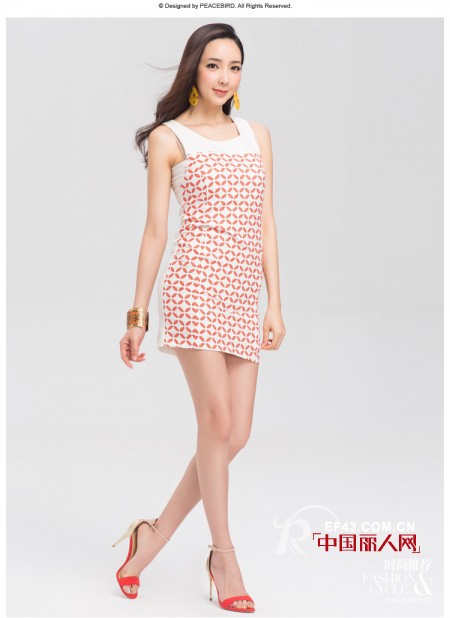 太平鸟无袖连衣裙系列 打造优雅名媛范儿