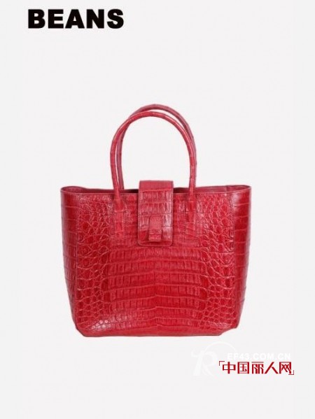 BEANS品牌鳄鱼皮包  给自己一个高贵的理由