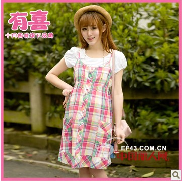 春夏季新品 萌妈最爱的有喜孕装