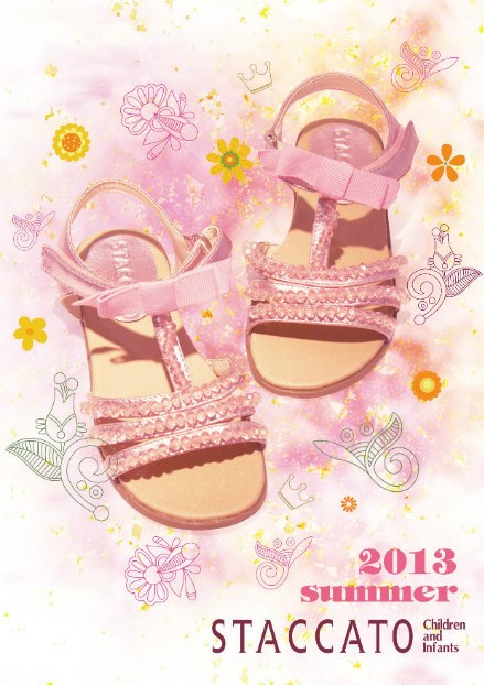 著名品牌STACCATO“六一”推出公主童鞋