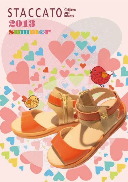 著名品牌STACCATO“六一”推出公主童鞋