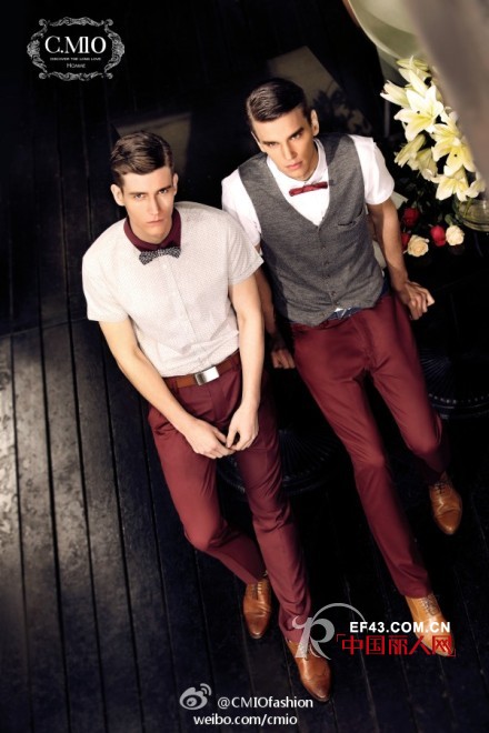 C.MIO卡洛密欧时尚男装 简单也能出位