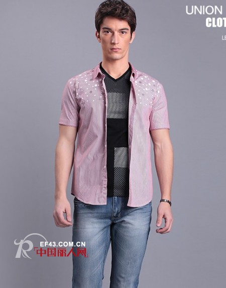 联邦欧诗兰男装 夏季男士也玩“色”