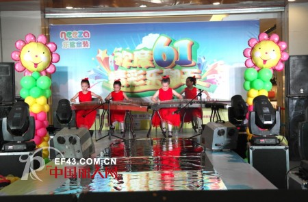 欢乐六一精彩乐翻天 NEEZA乐鲨童装淮安中央国际新亚广场走秀表演圆满成功